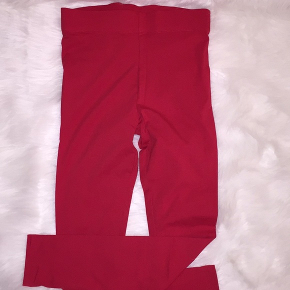 Pants - Last One - (NWOT) Red Leggings (Long)